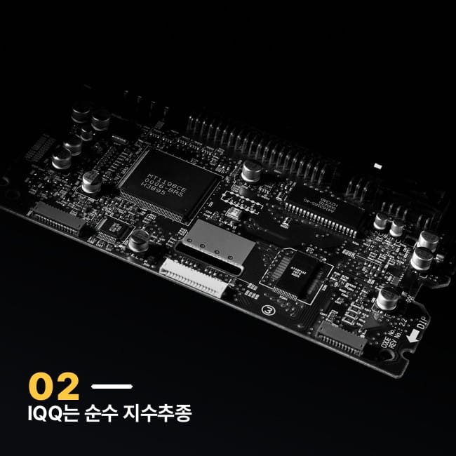 반도체 회로기판 클로즈업