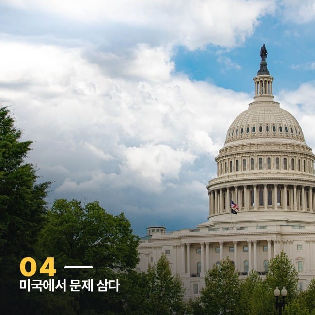 미국 국회의사당 돔 건물